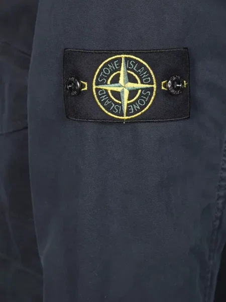 Geacă Stone Island cu strasuri albastru