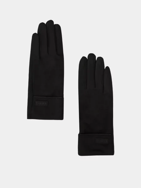 Перчатки Braska без косточек черные