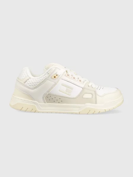 Sneakersy Tommy Jeans beżowe
