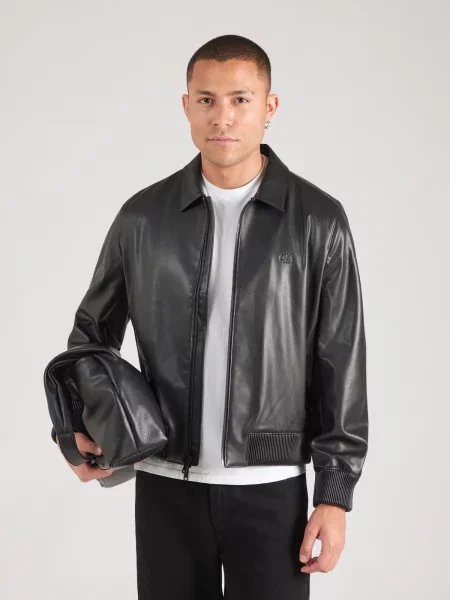 Calvin Klein Jeans Prechodná bunda čierna