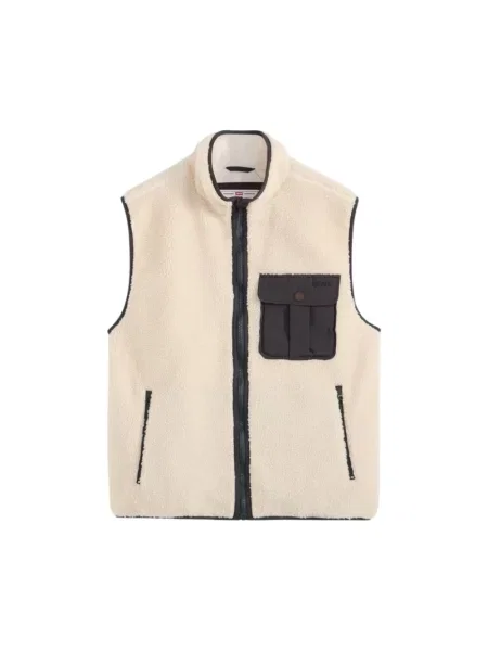 Levi's Bezrękawnik Joonie Sherpa Vest Neutrals beżowa
