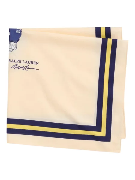 Portofel Polo Ralph Lauren din poplin cu imagine în carouri albastru