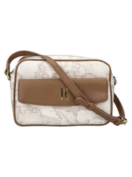 Torebka crossbody Alviero Martini 1a Classe skórzana biała