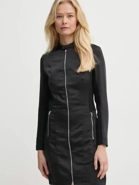 G-Star Raw sukienka mini dopasowana czarny