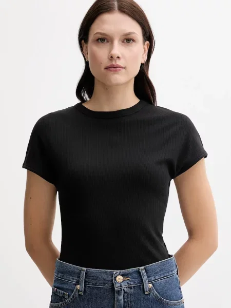 Tričko Tommy Hilfiger černá
