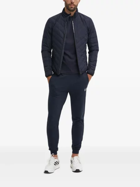 Geacă Ea7 Emporio Armani albastru