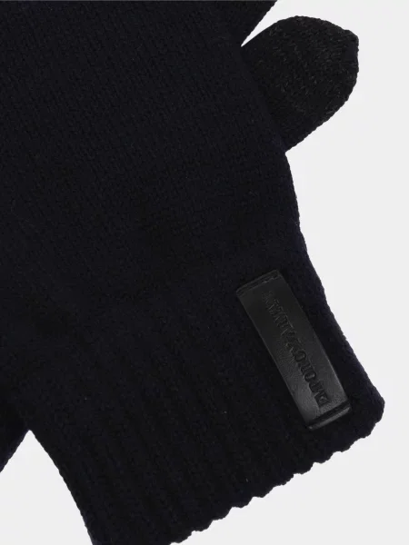 Перчатки Emporio Armani синие