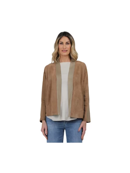 Kurtka Gimo's zamszowa beżowa