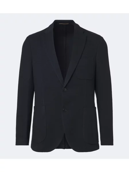 Sacou Slowear de lână albastru