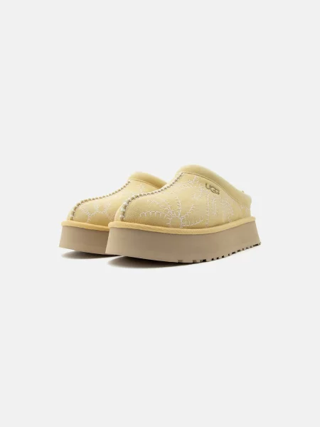 UGG Šľapky Tazz Botanic žltá biela