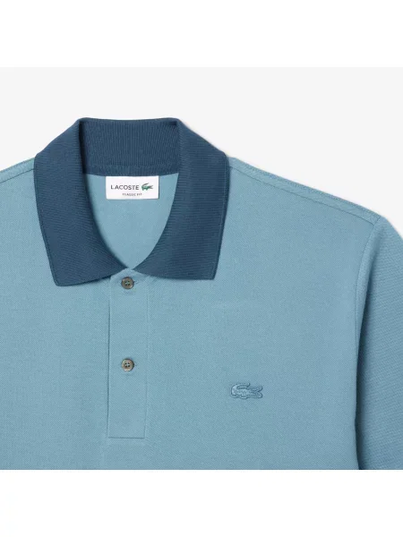 Lacoste поло чоловіче Classic Fit синє