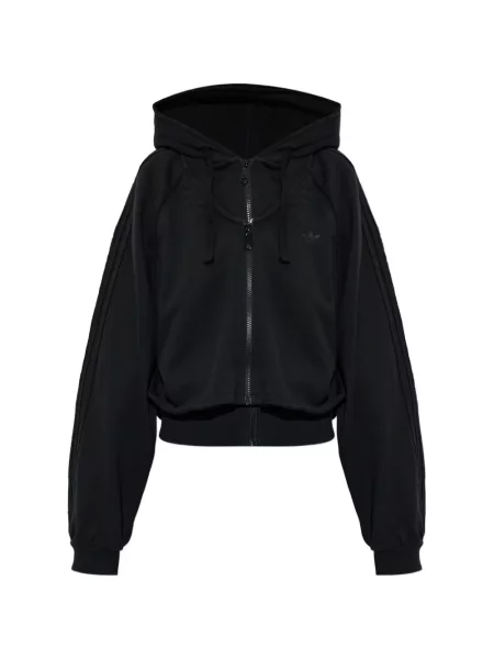 Top Adidas din satin alergare negru