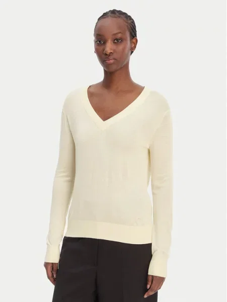 Calvin Klein Sweter Écru