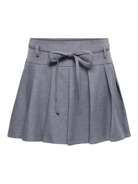 Fusta mini Only plisată gri