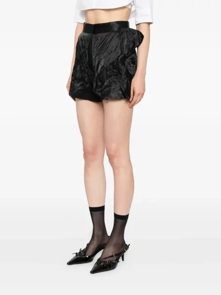 Szorty Msgm z kokardką czarne