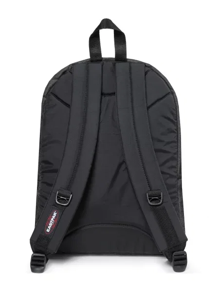 EASTPAK Batoh Pinnacle červená melírovaná čierna
