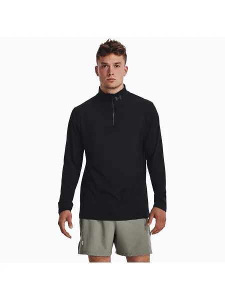 Hosszú ujjú hosszú ujjú póló Under Armour fekete