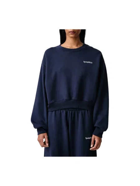 Bluza Sporty And Rich niebieska