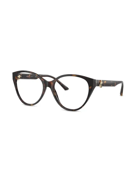 Apvalūs saulės akiniai Jimmy Choo Eyewear ruda