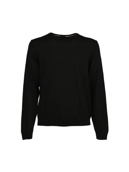 Sweter Hugo Boss wełniany czarny