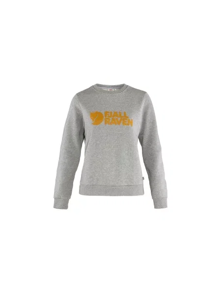 Sveter Fjallraven s autogramom sivá