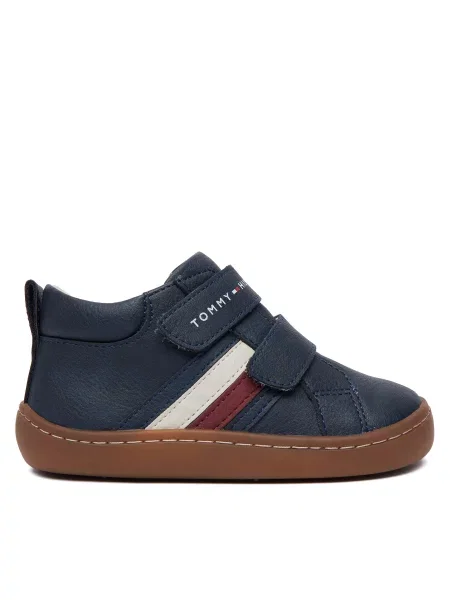 Сникърси Tommy Hilfiger Mid Cut Velcro Sneaker Тъмносин