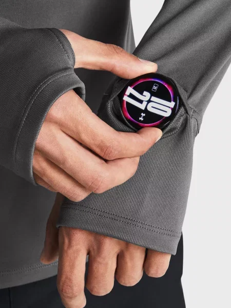 Спортивна кофта Under Armour для бігу сіра