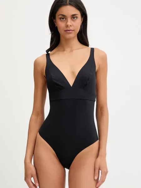Max Mara Beachwear jednodílné plavky CAMBUSA černé