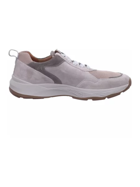 Sneakersy Waldläufer skórzane brązowe