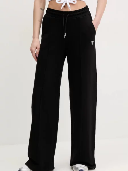 Bombažen spodnji del trenirke Guess PRIMULA črna