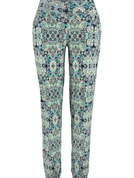 LASCANA Pantaloni mentă / mai multe culori verde