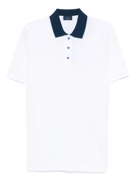 Polo Paul & Shark alb
