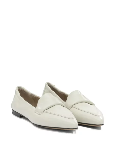 Pantofi loafer Pomme D´or din piele alb