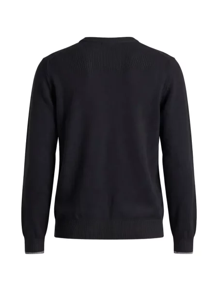 Pulover Peserico cu decolteu rotund negru