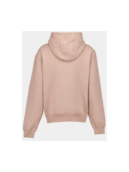 Bluza z kapturem Saint Laurent różowa