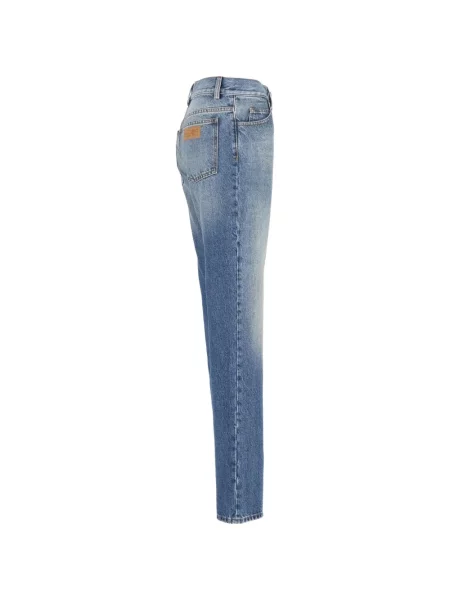 Tiesūs džinsai Mm6 Maison Margiela mėlyna