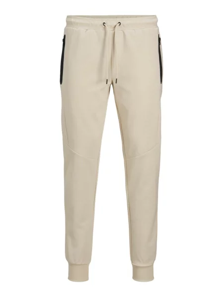 JACK & JONES Pantaloni WILL FUSION bej negru