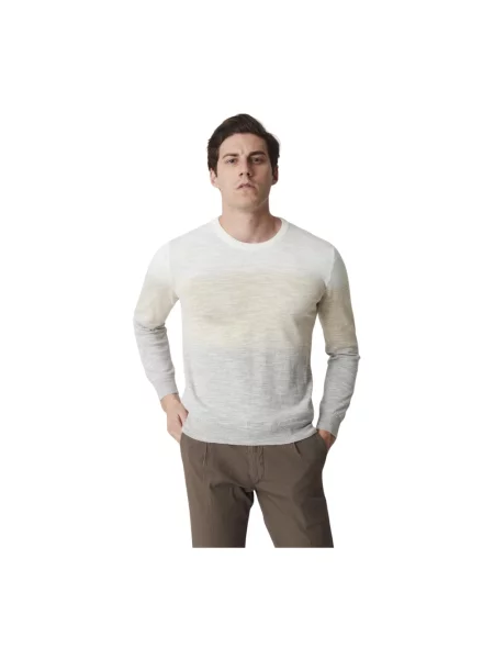 Sweter Altea z okrągłym dekoltem beżowy