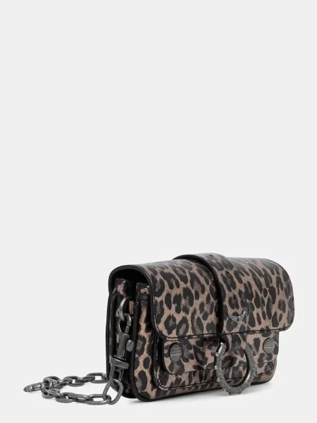 ZADIG&VOLTAIRE torebka skórzana czarna