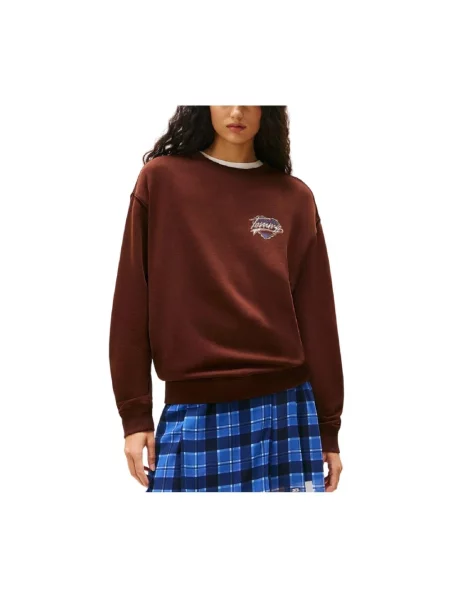 Bluza Tommy Hilfiger brązowa