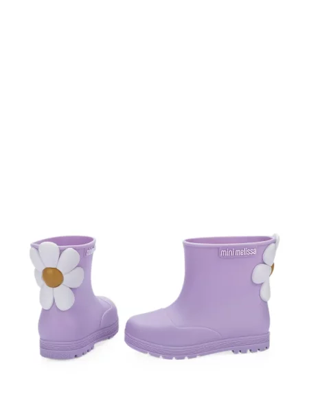 Buty do kostki dziecięce Mini Melissa fioletowe