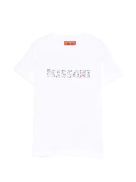 Koszulka dziecięca Missoni biała