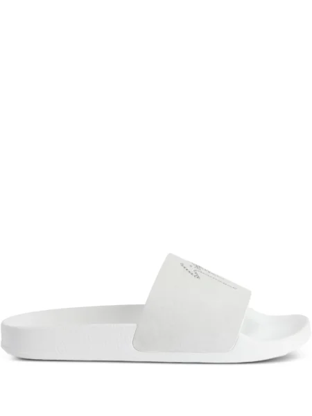 Papuci Giuseppe Zanotti din piele alb