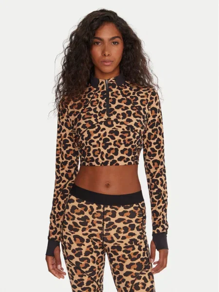 Reebok Суитшърт от техническо трико Francis бежов