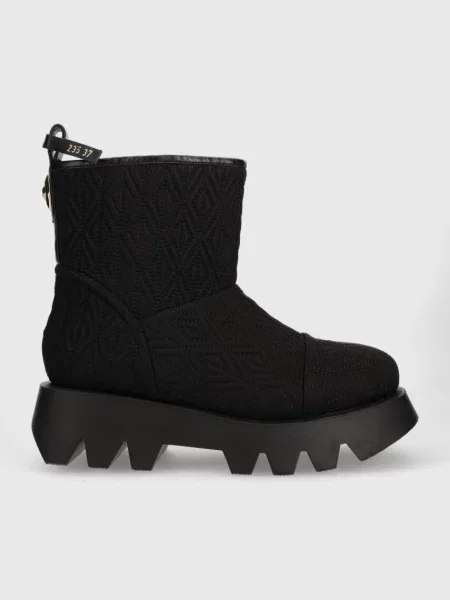 Elisabetta Franchi botine femei cu platforma izolat negru