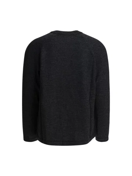 Sweter Comme Des Garcons wełniany szary