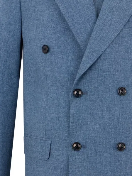 Dvouřadé sako Brooks Brothers modré