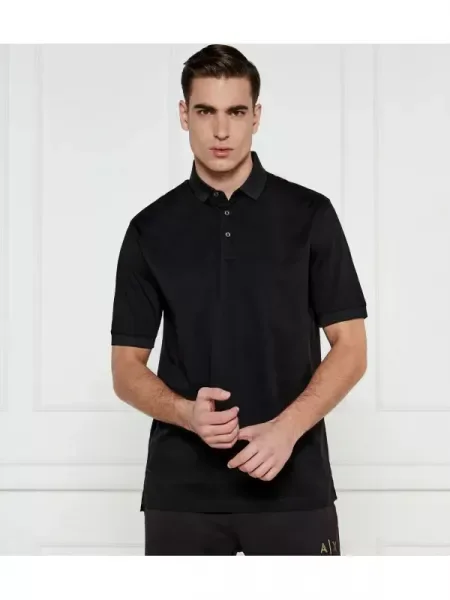 Armani Exchange Polo negru