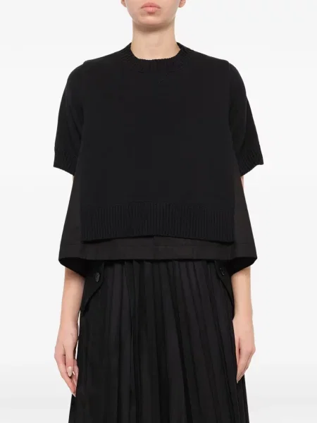 Tricou Sacai negru