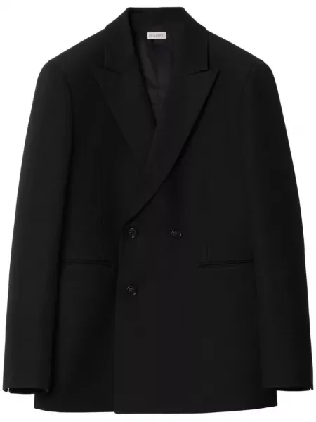 Dvouřadé sako Burberry černé
